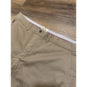 Perk Men's Slim Fit Stretch Feel Good Chino Pants Size 40x32 Straight‎ Brown